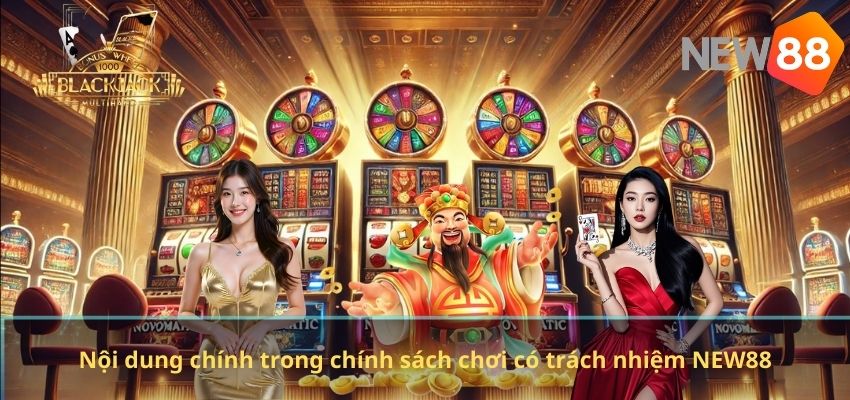 Nội dung chính trong chính sách chơi có trách nhiệm NEW88